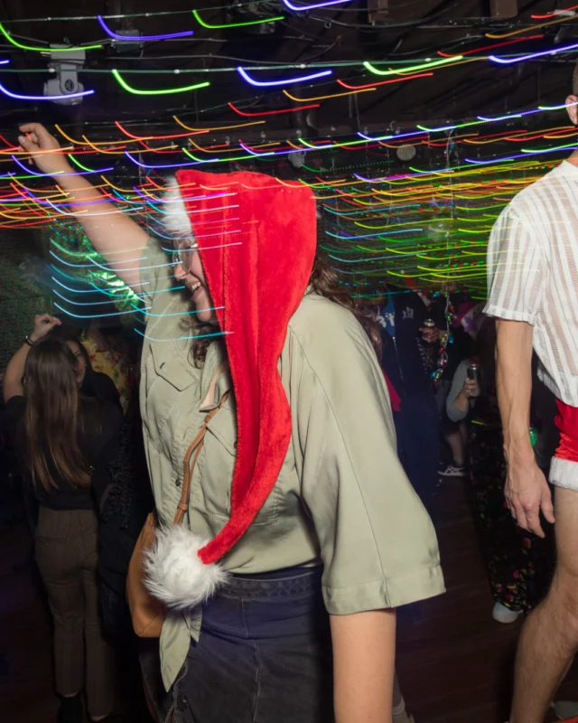 HOT MESS CHRISTMAS PARTY 2022 - The Basement, East Atlanta. Kimber was the DJ. Photo: Grace Kelly/Oh Snap.