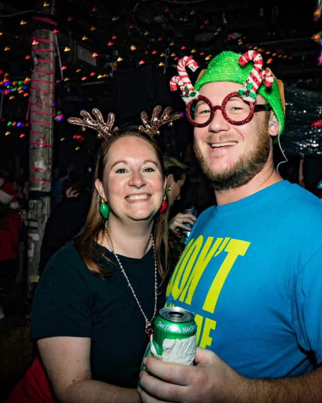 HOT MESS CHRISTMAS PARTY 2022 - The Basement, East Atlanta. Kimber was the DJ. Photo: Grace Kelly/Oh Snap.