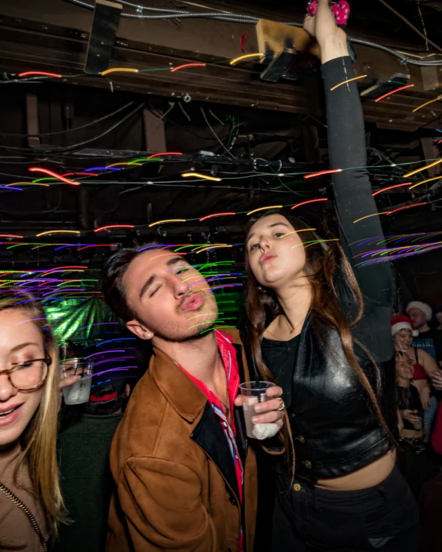 HOT MESS CHRISTMAS PARTY 2022 - The Basement, East Atlanta. Kimber was the DJ. Photo: Grace Kelly/Oh Snap.