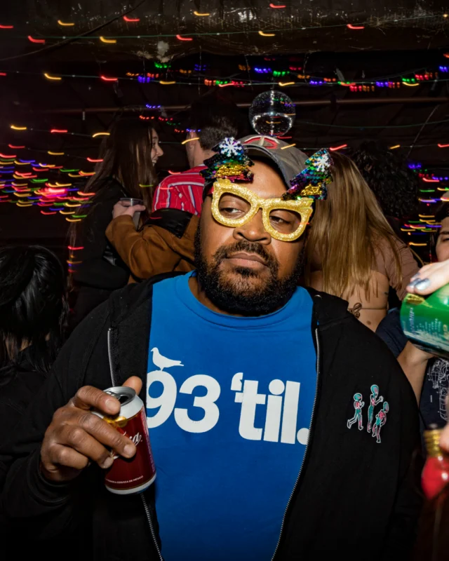 HOT MESS CHRISTMAS PARTY 2022 - The Basement, East Atlanta. Kimber was the DJ. Photo: Grace Kelly/Oh Snap.