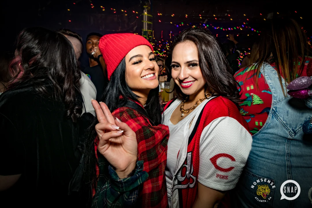 HOT MESS CHRISTMAS PARTY 2022 - The Basement, East Atlanta. Kimber was the DJ. Photo: Grace Kelly/Oh Snap.