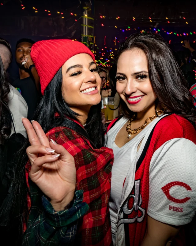 HOT MESS CHRISTMAS PARTY 2022 - The Basement, East Atlanta. Kimber was the DJ. Photo: Grace Kelly/Oh Snap.