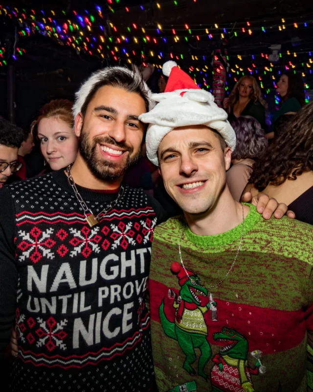 HOT MESS CHRISTMAS PARTY 2022 - The Basement, East Atlanta. Kimber was the DJ. Photo: Grace Kelly/Oh Snap.