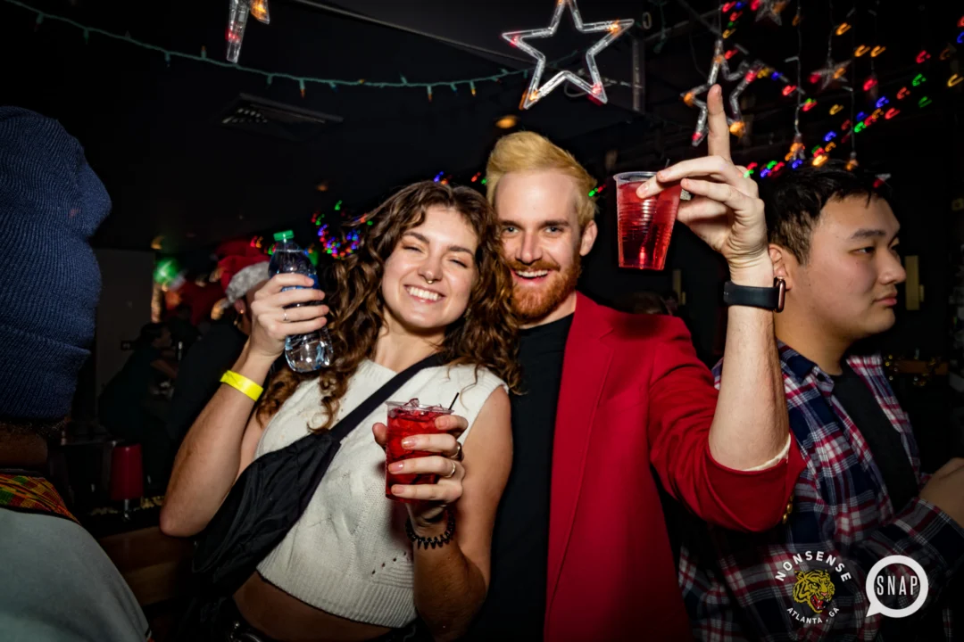 HOT MESS CHRISTMAS PARTY 2022 - The Basement, East Atlanta. Kimber was the DJ. Photo: Grace Kelly/Oh Snap.