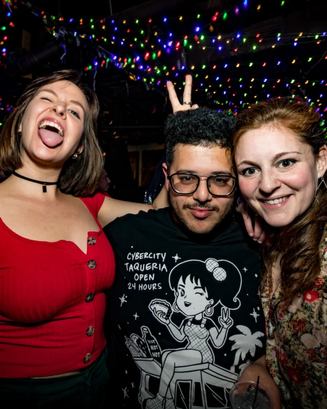 HOT MESS CHRISTMAS PARTY 2022 - The Basement, East Atlanta. Kimber was the DJ. Photo: Grace Kelly/Oh Snap.