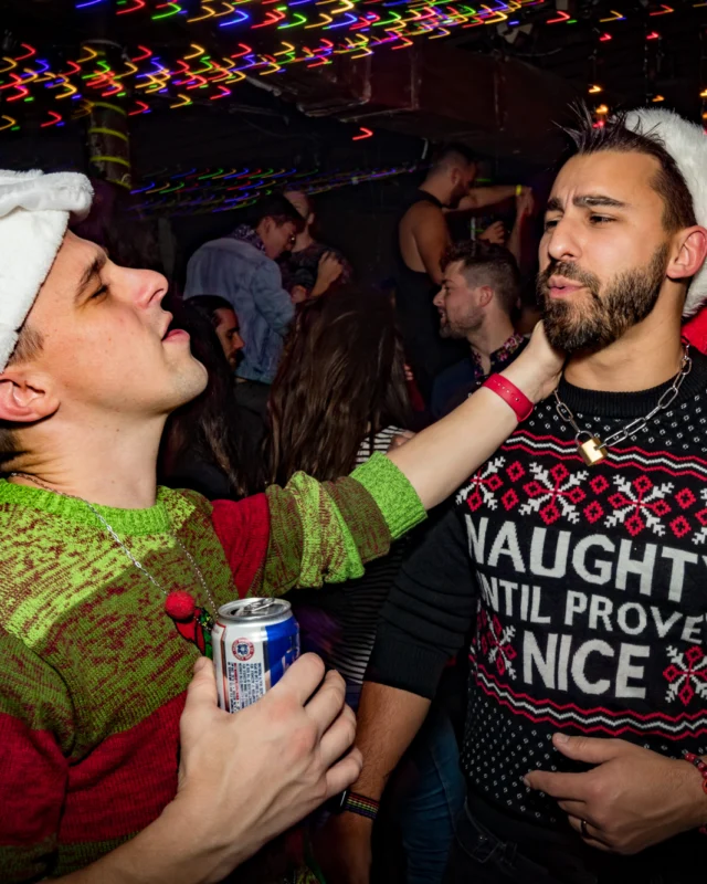 HOT MESS CHRISTMAS PARTY 2022 - The Basement, East Atlanta. Kimber was the DJ. Photo: Grace Kelly/Oh Snap.