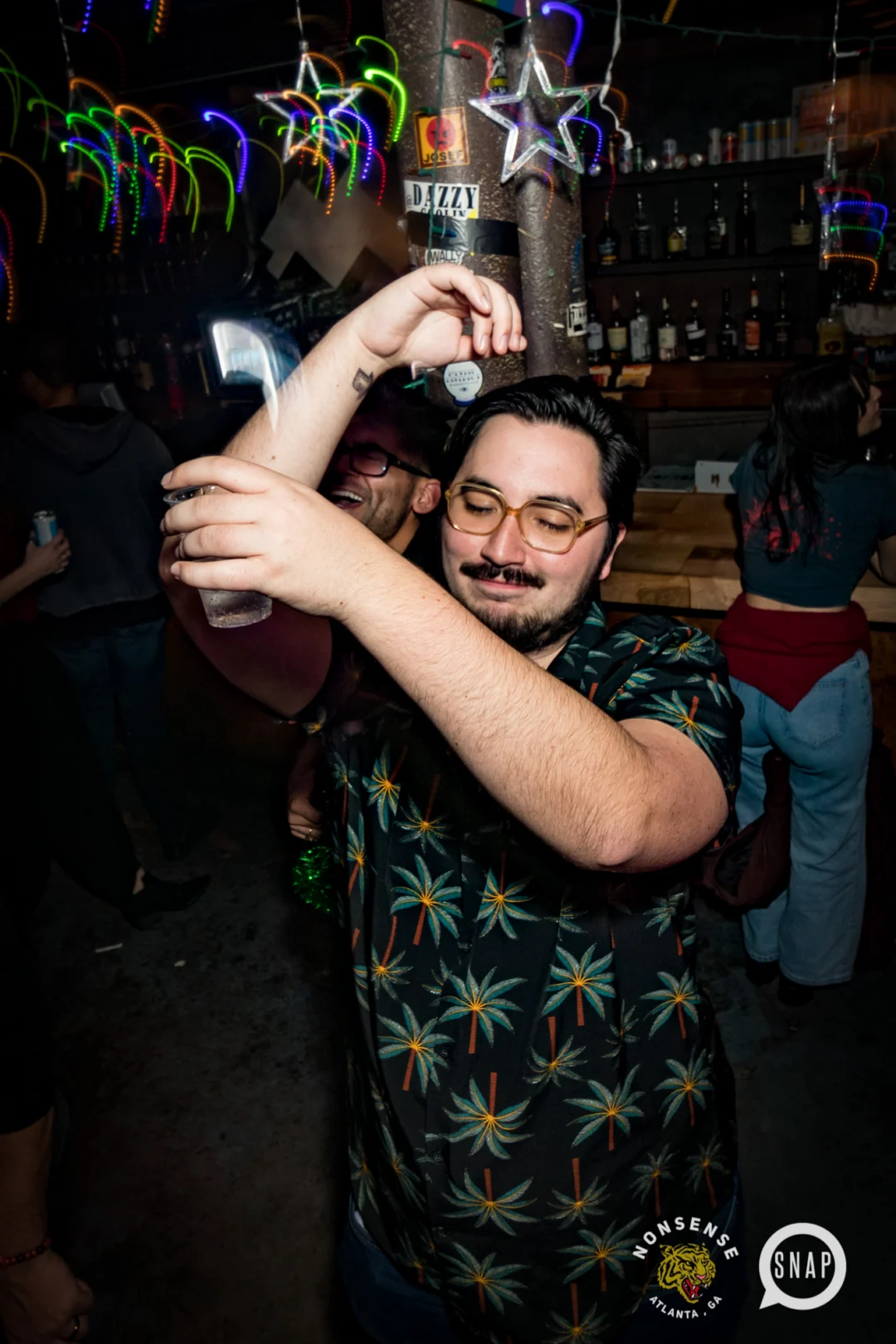 HOT MESS CHRISTMAS PARTY 2022 - The Basement, East Atlanta. Kimber was the DJ. Photo: Grace Kelly/Oh Snap.