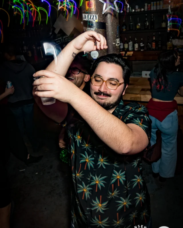 HOT MESS CHRISTMAS PARTY 2022 - The Basement, East Atlanta. Kimber was the DJ. Photo: Grace Kelly/Oh Snap.