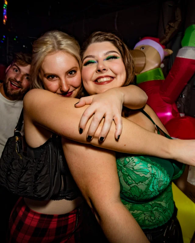 HOT MESS CHRISTMAS PARTY 2022 - The Basement, East Atlanta. Kimber was the DJ. Photo: Grace Kelly/Oh Snap.