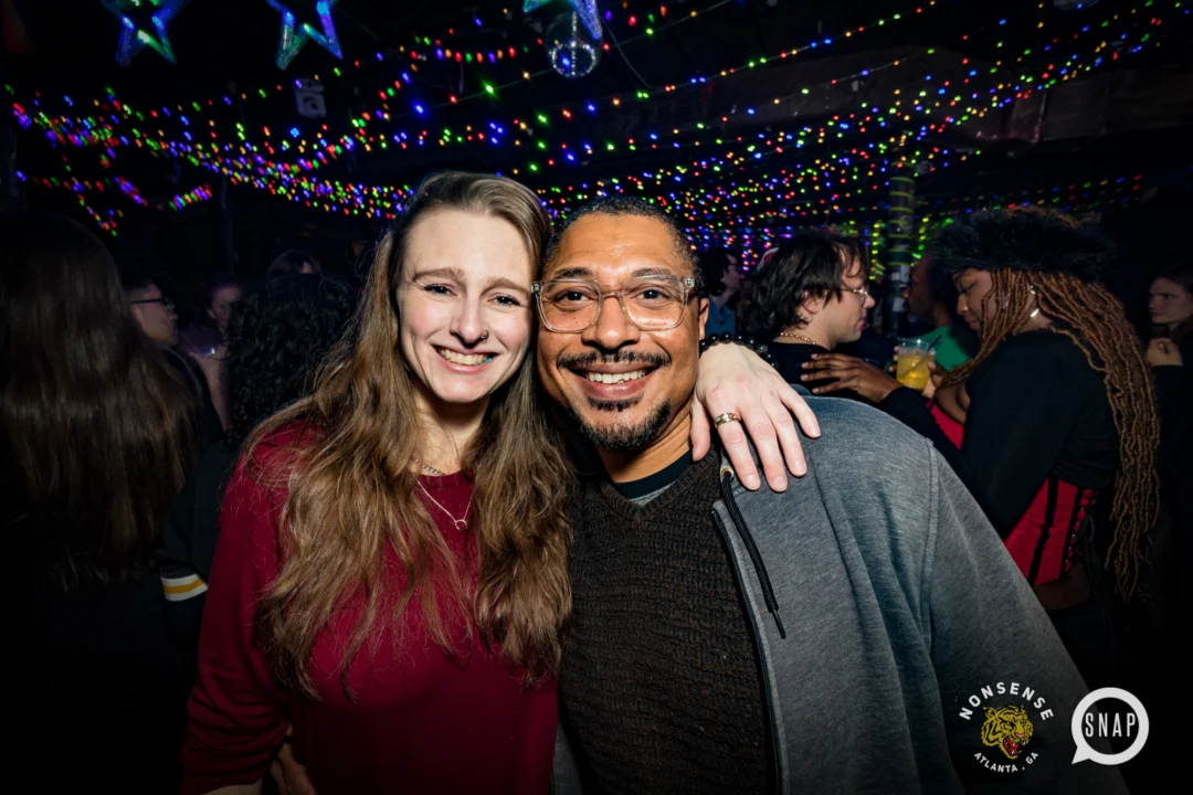 HOT MESS CHRISTMAS PARTY 2022 - The Basement, East Atlanta. Kimber was the DJ. Photo: Grace Kelly/Oh Snap.