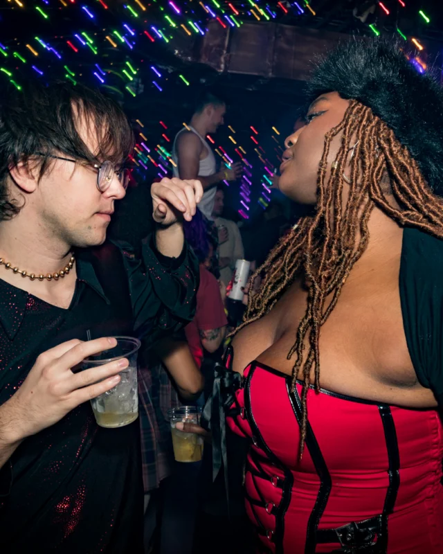HOT MESS CHRISTMAS PARTY 2022 - The Basement, East Atlanta. Kimber was the DJ. Photo: Grace Kelly/Oh Snap.