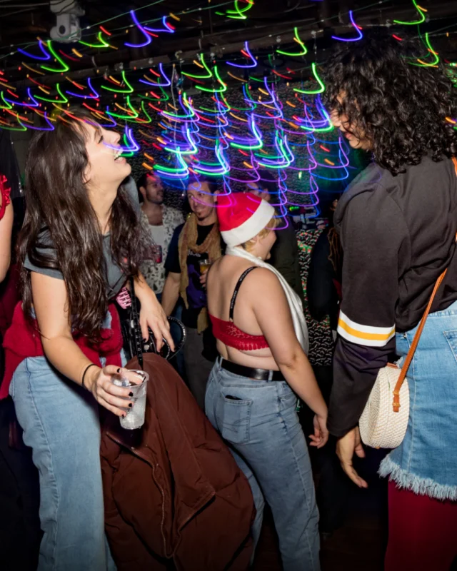HOT MESS CHRISTMAS PARTY 2022 - The Basement, East Atlanta. Kimber was the DJ. Photo: Grace Kelly/Oh Snap.