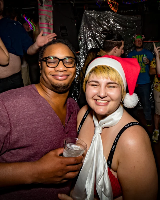 HOT MESS CHRISTMAS PARTY 2022 - The Basement, East Atlanta. Kimber was the DJ. Photo: Grace Kelly/Oh Snap.