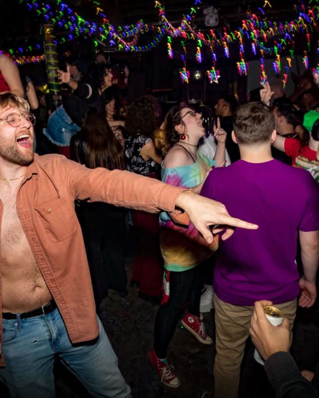 HOT MESS CHRISTMAS PARTY 2022 - The Basement, East Atlanta. Kimber was the DJ. Photo: Grace Kelly/Oh Snap.