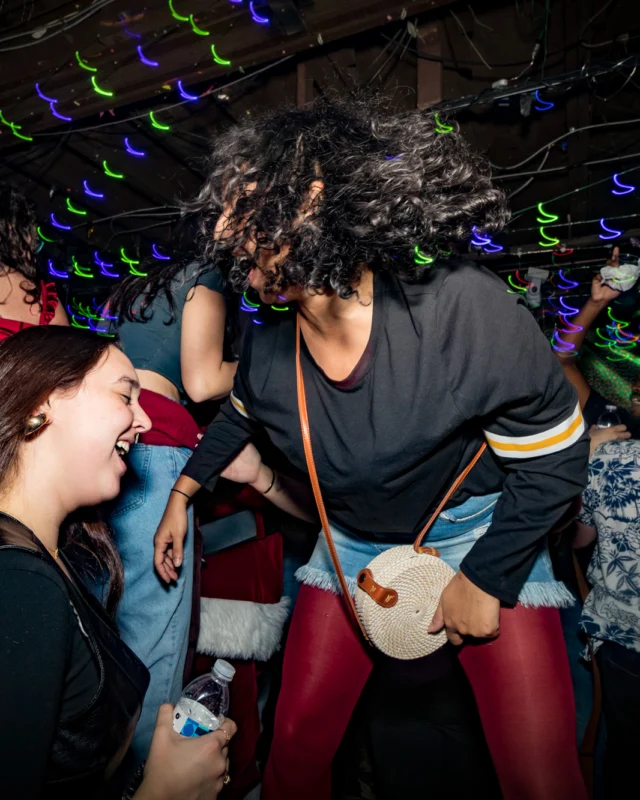 HOT MESS CHRISTMAS PARTY 2022 - The Basement, East Atlanta. Kimber was the DJ. Photo: Grace Kelly/Oh Snap.