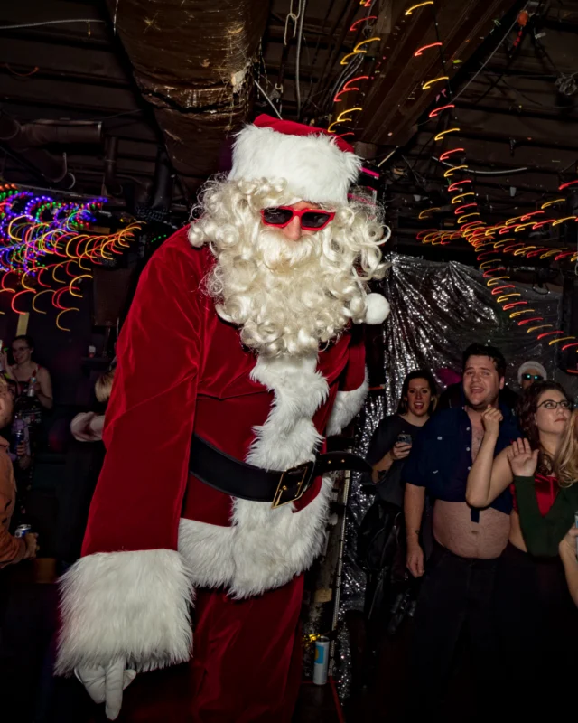 HOT MESS CHRISTMAS PARTY 2022 - The Basement, East Atlanta. Kimber was the DJ. Photo: Grace Kelly/Oh Snap.