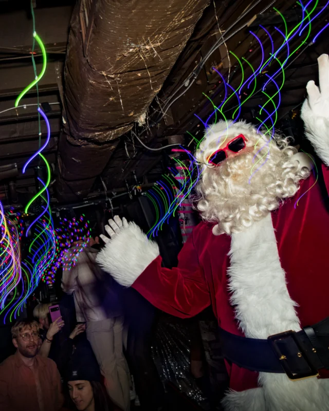 HOT MESS CHRISTMAS PARTY 2022 - The Basement, East Atlanta. Kimber was the DJ. Photo: Grace Kelly/Oh Snap.
