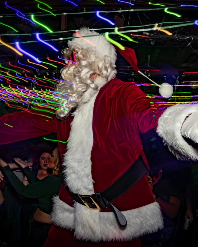 HOT MESS CHRISTMAS PARTY 2022 - The Basement, East Atlanta. Kimber was the DJ. Photo: Grace Kelly/Oh Snap.
