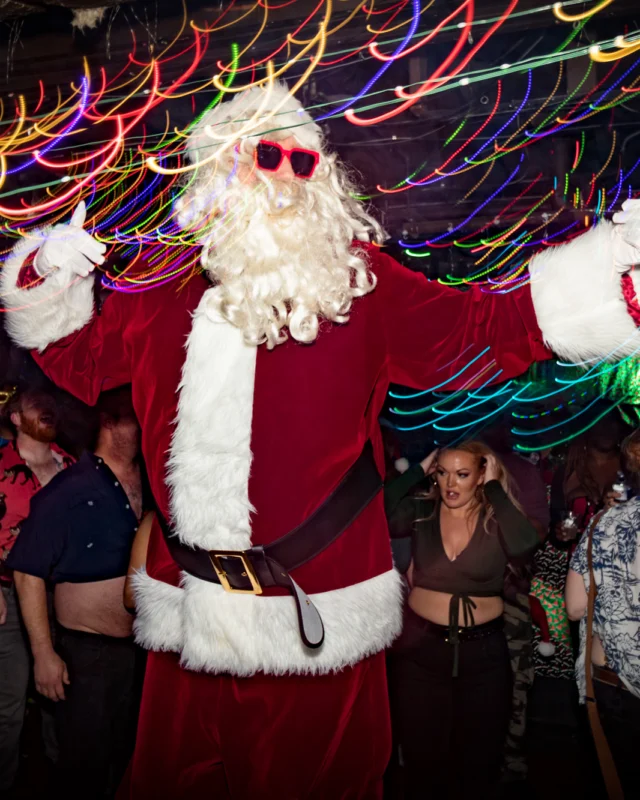 HOT MESS CHRISTMAS PARTY 2022 - The Basement, East Atlanta. Kimber was the DJ. Photo: Grace Kelly/Oh Snap.