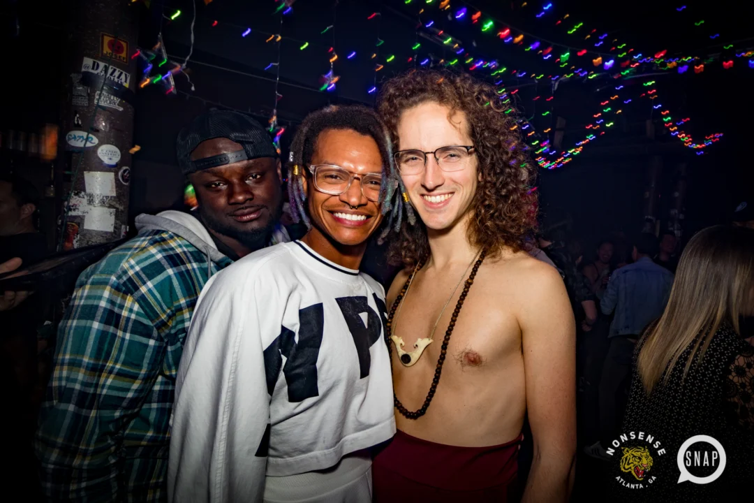 HOT MESS CHRISTMAS PARTY 2022 - The Basement, East Atlanta. Kimber was the DJ. Photo: Grace Kelly/Oh Snap.