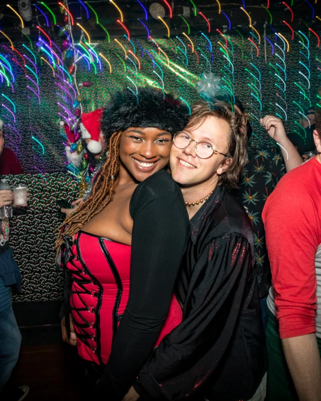 HOT MESS CHRISTMAS PARTY 2022 - The Basement, East Atlanta. Kimber was the DJ. Photo: Grace Kelly/Oh Snap.