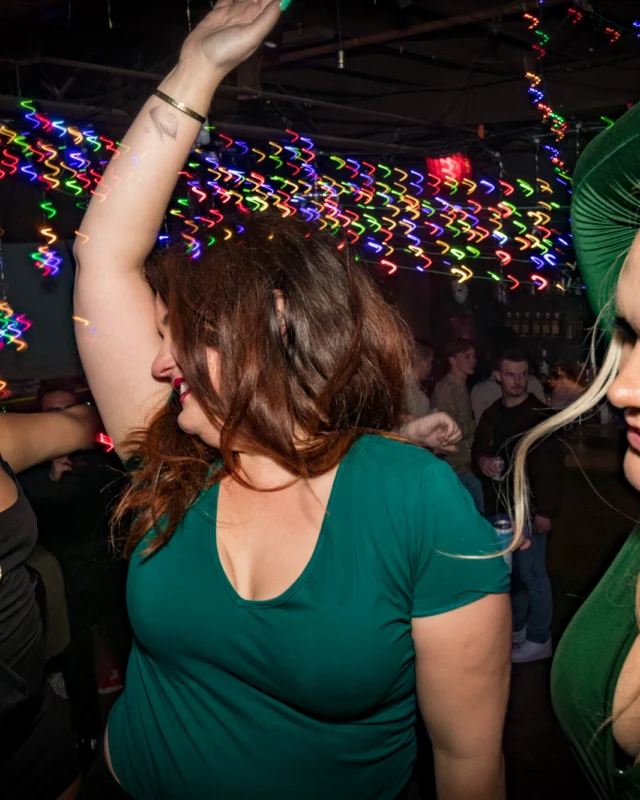 HOT MESS CHRISTMAS PARTY 2022 - The Basement, East Atlanta. Kimber was the DJ. Photo: Grace Kelly/Oh Snap.