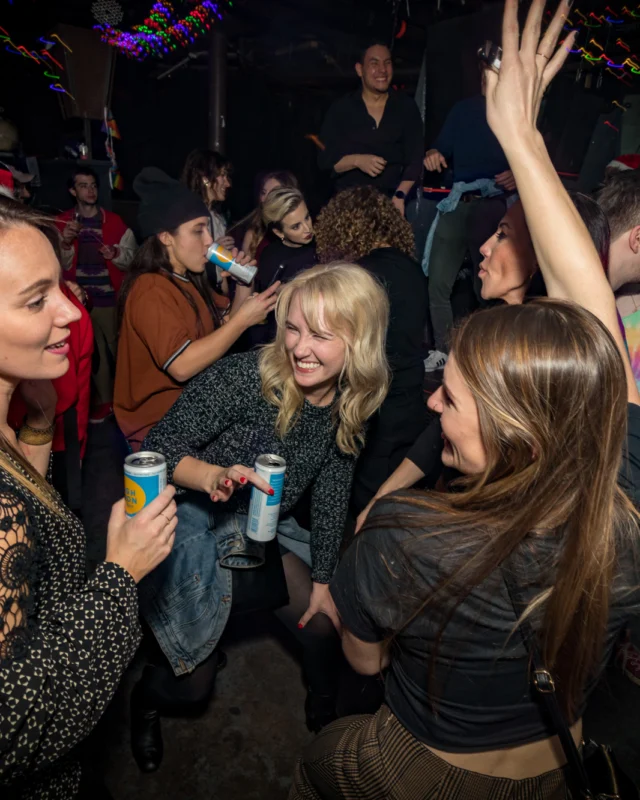 HOT MESS CHRISTMAS PARTY 2022 - The Basement, East Atlanta. Kimber was the DJ. Photo: Grace Kelly/Oh Snap.