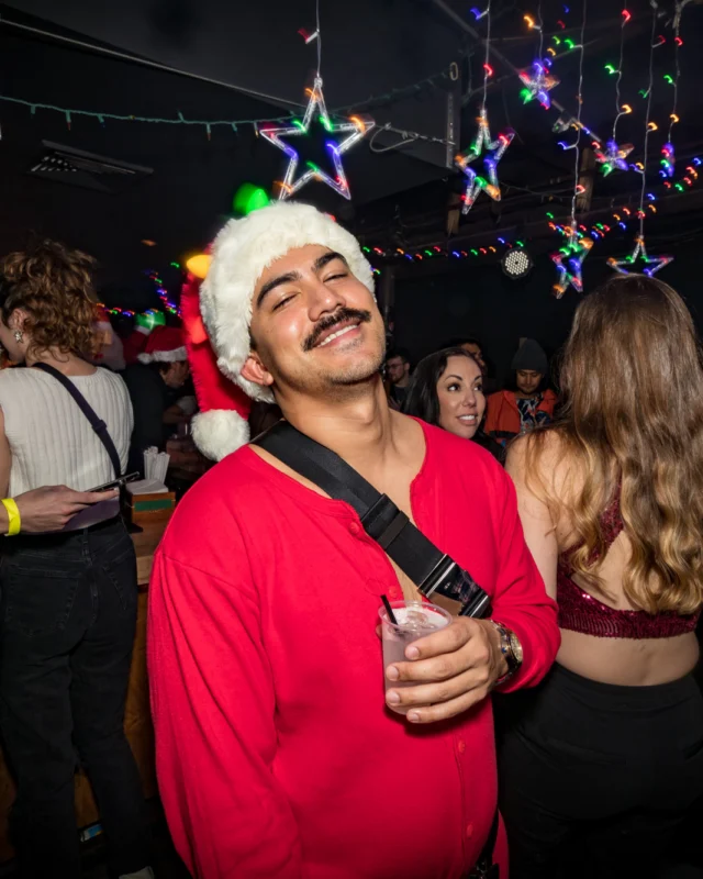 HOT MESS CHRISTMAS PARTY 2022 - The Basement, East Atlanta. Kimber was the DJ. Photo: Grace Kelly/Oh Snap.