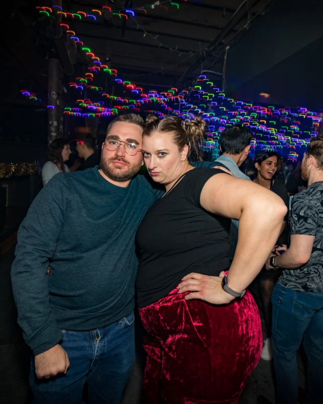 HOT MESS CHRISTMAS PARTY 2022 - The Basement, East Atlanta. Kimber was the DJ. Photo: Grace Kelly/Oh Snap.