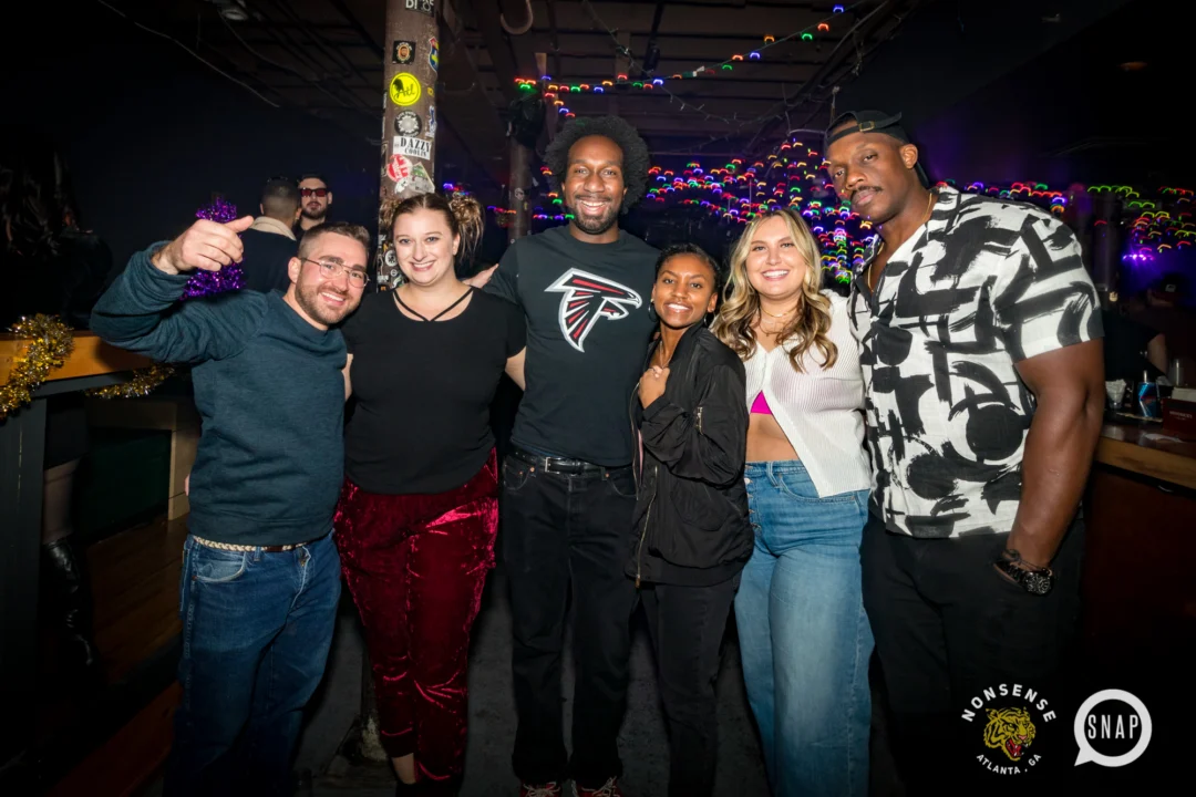 HOT MESS CHRISTMAS PARTY 2022 - The Basement, East Atlanta. Kimber was the DJ. Photo: Grace Kelly/Oh Snap.