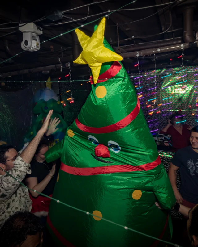 HOT MESS CHRISTMAS PARTY 2022 - The Basement, East Atlanta. Kimber was the DJ. Photo: Grace Kelly/Oh Snap.
