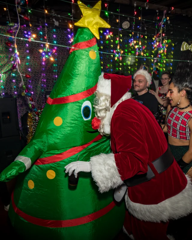 HOT MESS CHRISTMAS PARTY 2022 - The Basement, East Atlanta. Kimber was the DJ. Photo: Grace Kelly/Oh Snap.