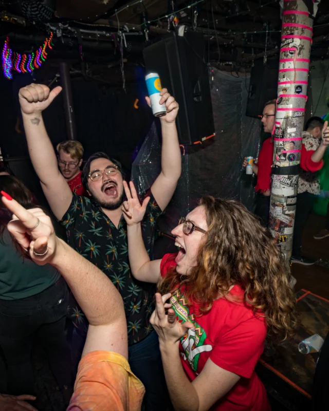 HOT MESS CHRISTMAS PARTY 2022 - The Basement, East Atlanta. Kimber was the DJ. Photo: Grace Kelly/Oh Snap.
