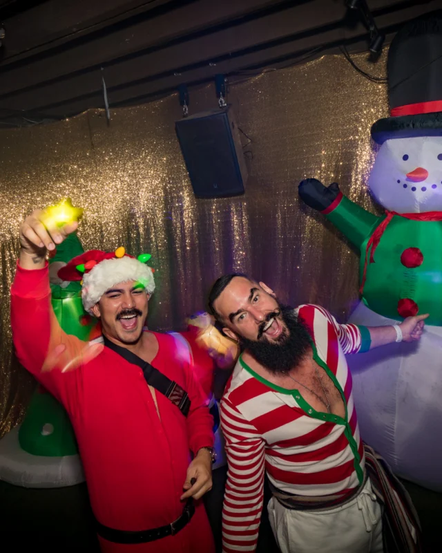 HOT MESS CHRISTMAS PARTY 2022 - The Basement, East Atlanta. Kimber was the DJ. Photo: Grace Kelly/Oh Snap.
