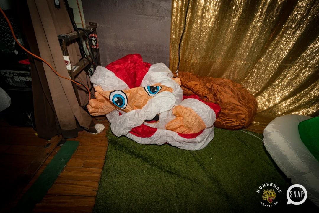 HOT MESS CHRISTMAS PARTY 2022 - The Basement, East Atlanta. Kimber was the DJ. Photo: Grace Kelly/Oh Snap.