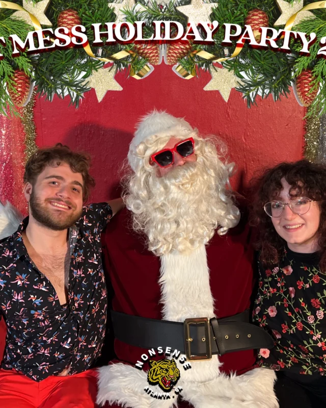 HOT MESS CHRISTMAS PARTY 2022 - Featuring SANTA! A Nonsense ATL event! Photo: Grumpy Elf!