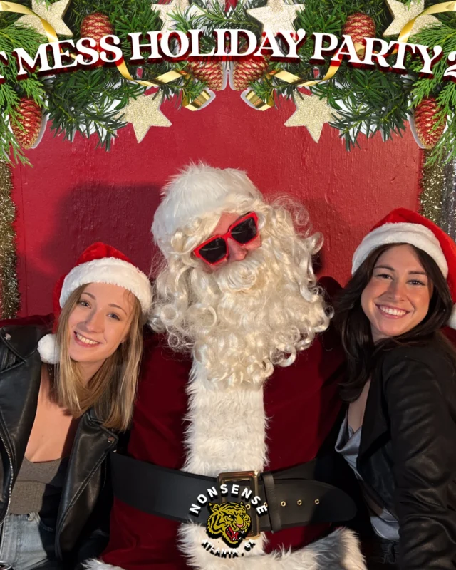 HOT MESS CHRISTMAS PARTY 2022 - Featuring SANTA! A Nonsense ATL event! Photo: Grumpy Elf!