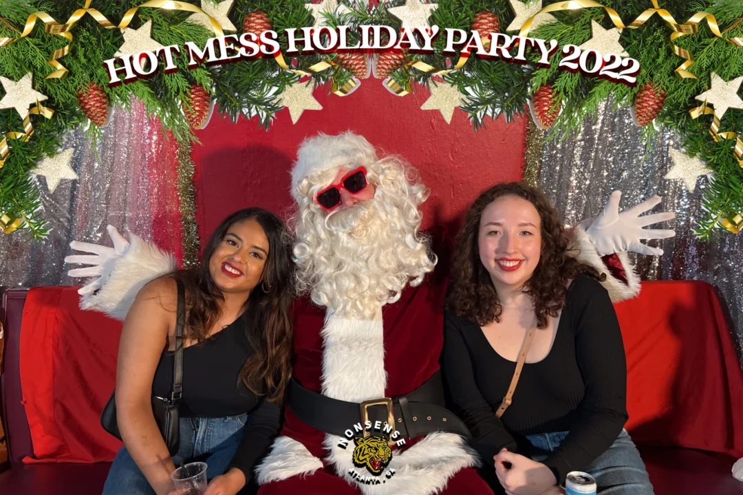 HOT MESS CHRISTMAS PARTY 2022 - Featuring SANTA! A Nonsense ATL event! Photo: Grumpy Elf!