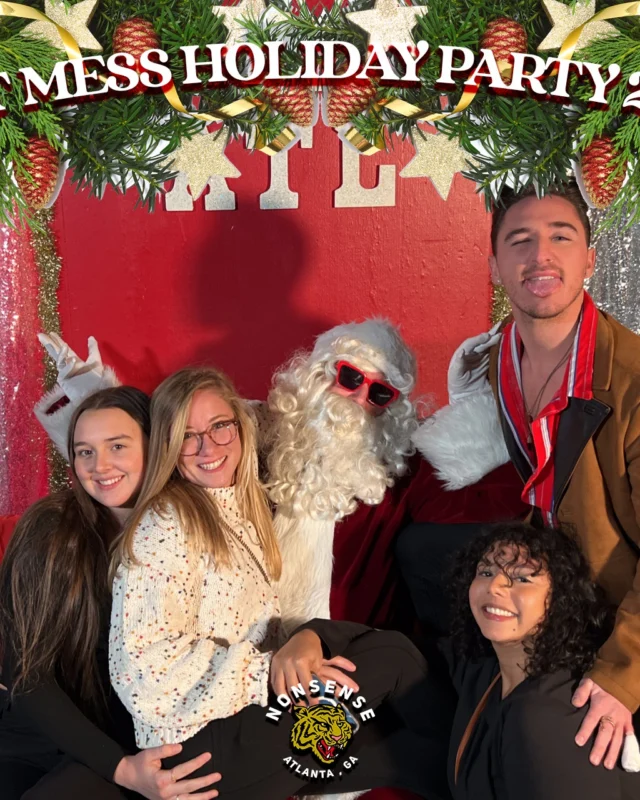 HOT MESS CHRISTMAS PARTY 2022 - Featuring SANTA! A Nonsense ATL event! Photo: Grumpy Elf!