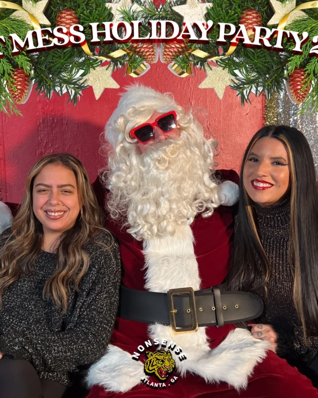 HOT MESS CHRISTMAS PARTY 2022 - Featuring SANTA! A Nonsense ATL event! Photo: Grumpy Elf!