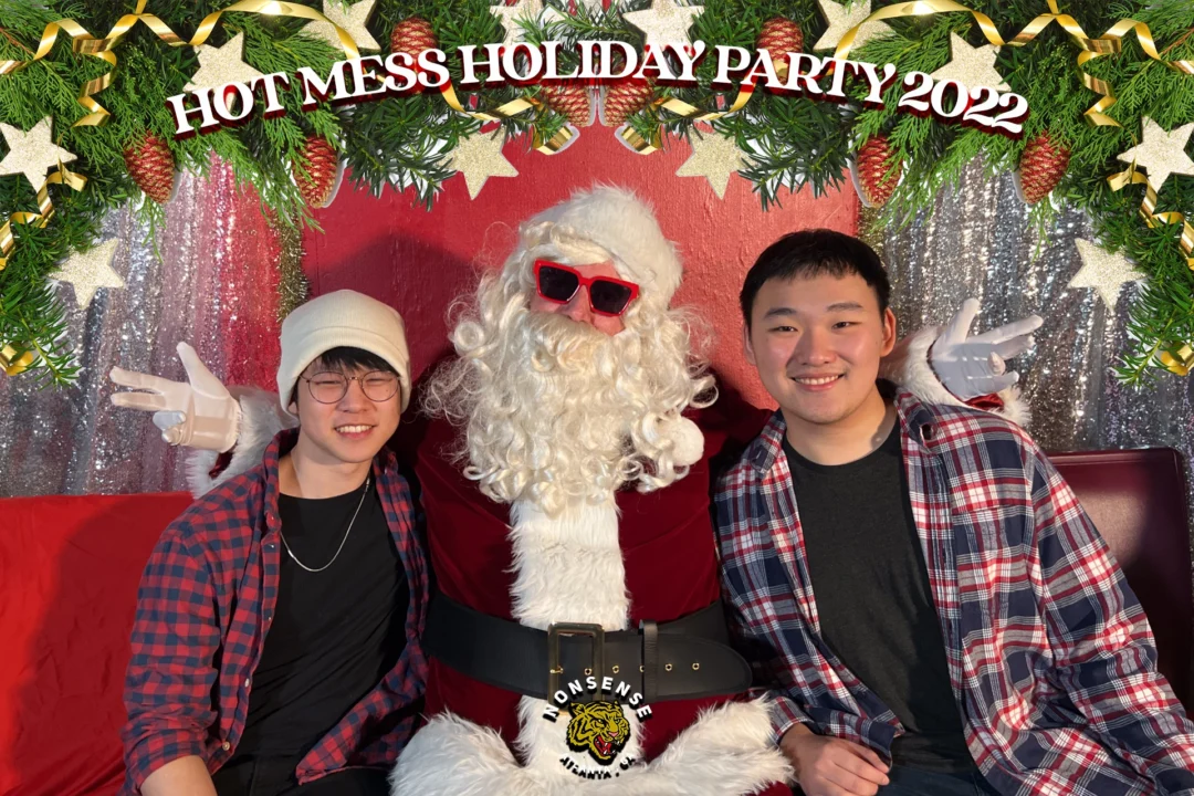 HOT MESS CHRISTMAS PARTY 2022 - Featuring SANTA! A Nonsense ATL event! Photo: Grumpy Elf!