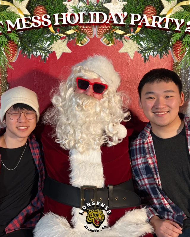 HOT MESS CHRISTMAS PARTY 2022 - Featuring SANTA! A Nonsense ATL event! Photo: Grumpy Elf!