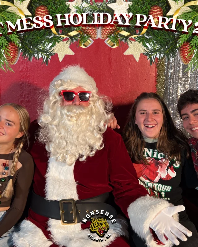 HOT MESS CHRISTMAS PARTY 2022 - Featuring SANTA! A Nonsense ATL event! Photo: Grumpy Elf!