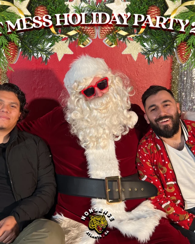 HOT MESS CHRISTMAS PARTY 2022 - Featuring SANTA! A Nonsense ATL event! Photo: Grumpy Elf!