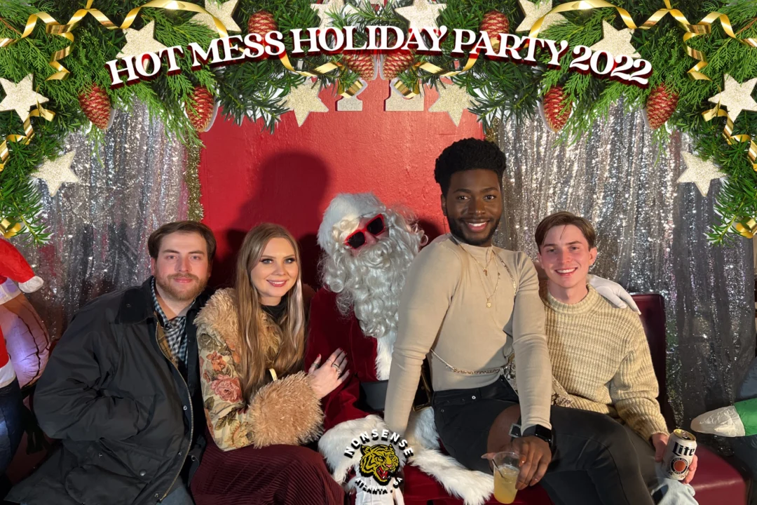 HOT MESS CHRISTMAS PARTY 2022 - Featuring SANTA! A Nonsense ATL event! Photo: Grumpy Elf!