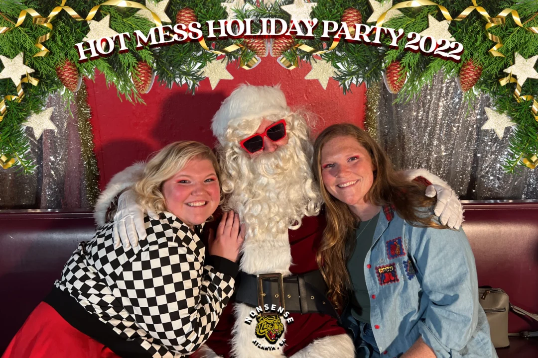 HOT MESS CHRISTMAS PARTY 2022 - Featuring SANTA! A Nonsense ATL event! Photo: Grumpy Elf!