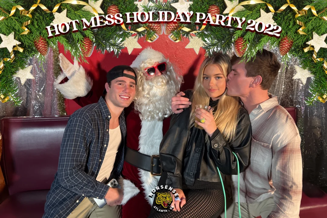 HOT MESS CHRISTMAS PARTY 2022 - Featuring SANTA! A Nonsense ATL event! Photo: Grumpy Elf!