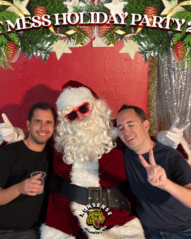 HOT MESS CHRISTMAS PARTY 2022 - Featuring SANTA! A Nonsense ATL event! Photo: Grumpy Elf!