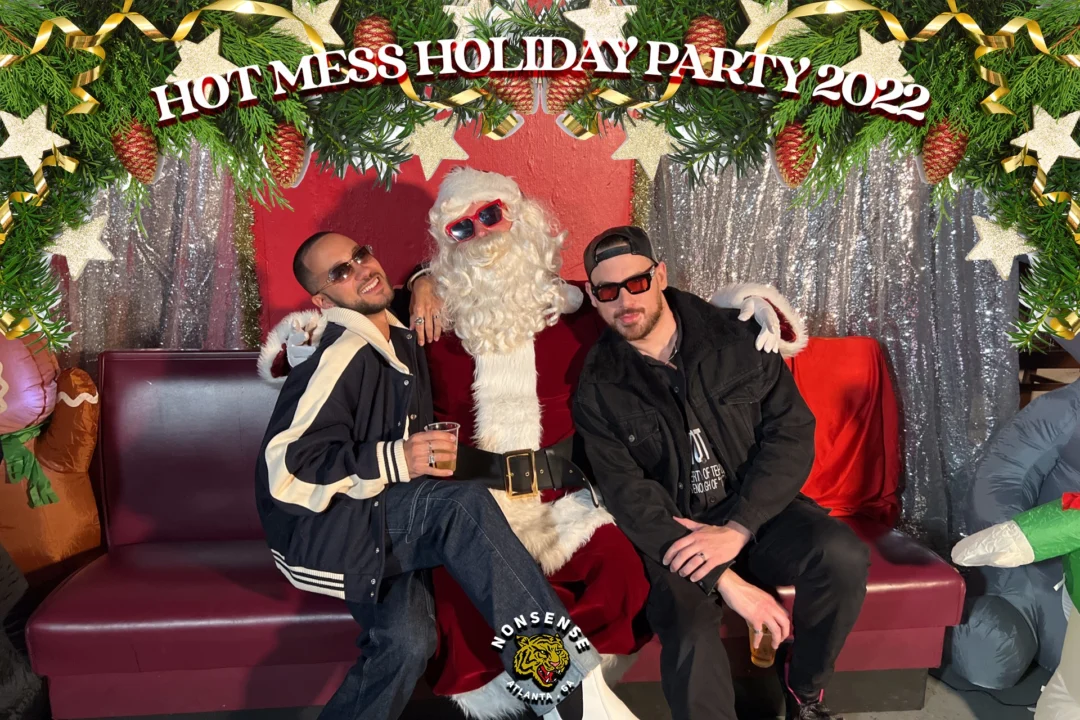 HOT MESS CHRISTMAS PARTY 2022 - Featuring SANTA! A Nonsense ATL event! Photo: Grumpy Elf!