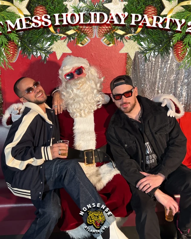HOT MESS CHRISTMAS PARTY 2022 - Featuring SANTA! A Nonsense ATL event! Photo: Grumpy Elf!